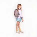School backpack Jeune Premier - Leopard Cherry Midi