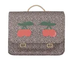 School backpack Jeune Premier - Leopard Cherry Midi