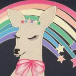 School backpack Jeune Premier - Rainbow Deer
