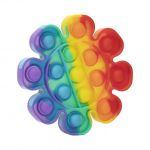 Push Bubble Fidget Pop IT flower multicolor