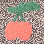 School backpack Jeune Premier - Leopard Cherry Midi