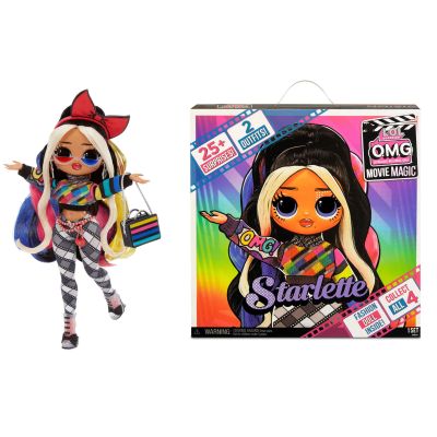 L.O.L. Surprise! OMG Movie Magic Starlette Fashion Doll with 25 Surprises