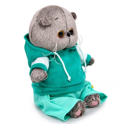 Baby Basik in a stylish tracksuit