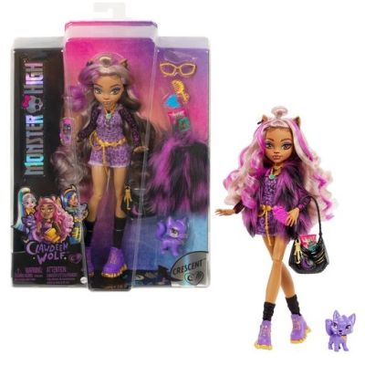 Nukk Monster High Core Clawdeen Day Out koos aksessuaaridega