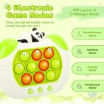 Pop It Game Light Up Fidget Toy Panda